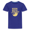 Keen Bock druff! - Teenager Premium T-Shirt - Königsblau