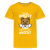 Keene Angst - Teenager Premium T-Shirt - Sonnengelb