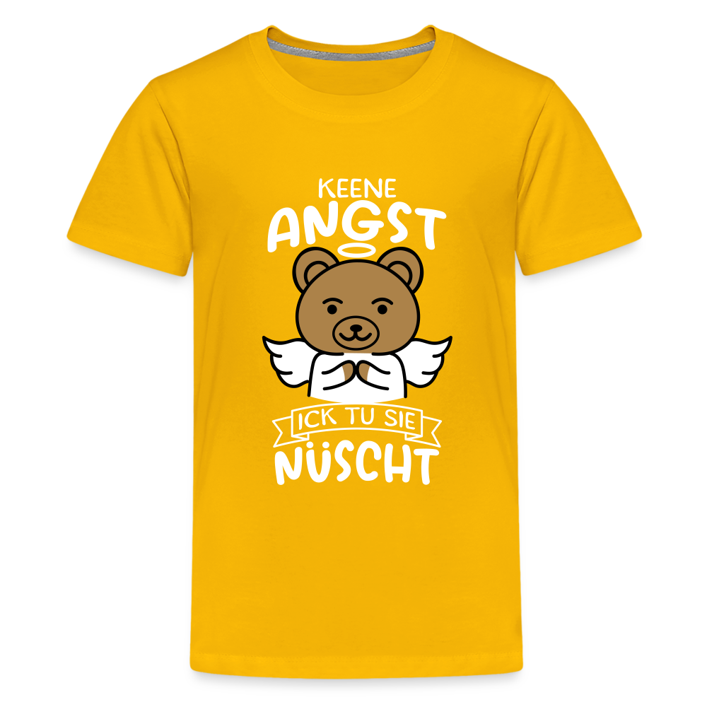 Keene Angst - Teenager Premium T-Shirt - Sonnengelb