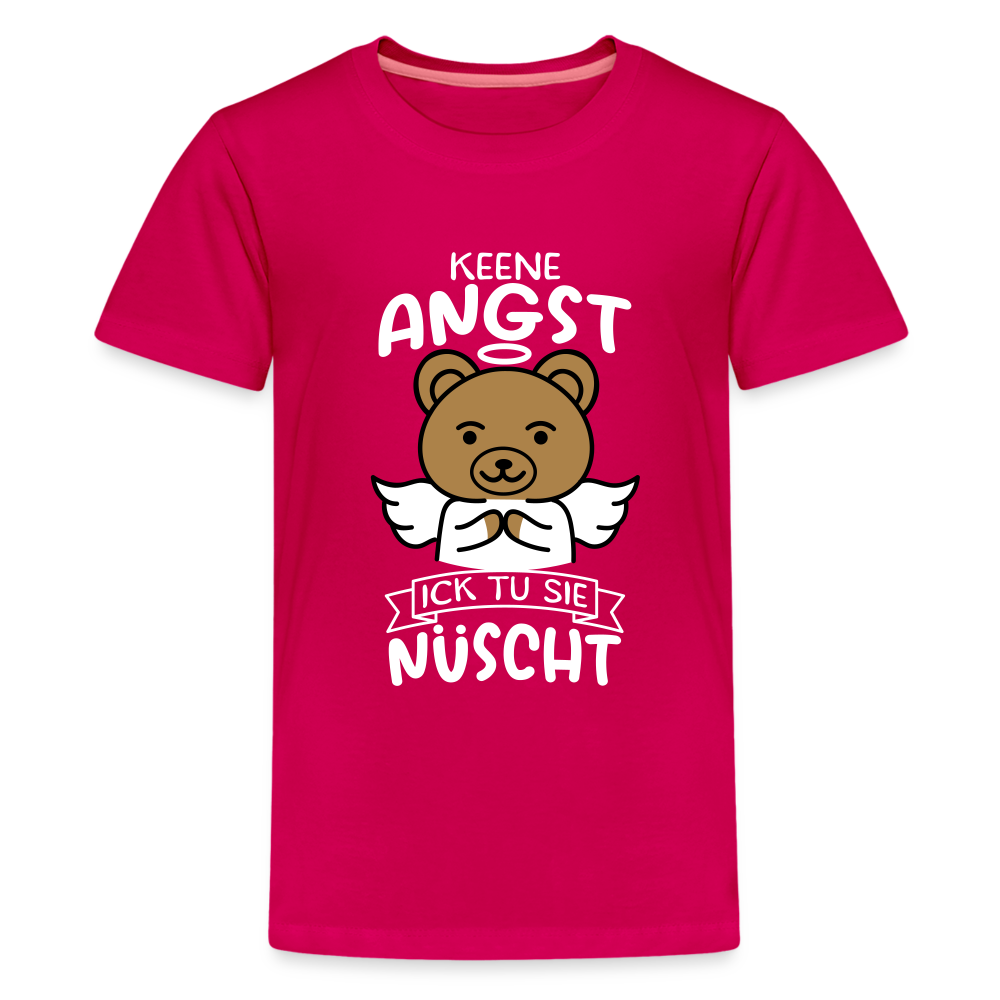 Keene Angst - Teenager Premium T-Shirt - dunkles Pink