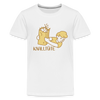 Knalltüte - Teenager Premium T-Shirt - weiß