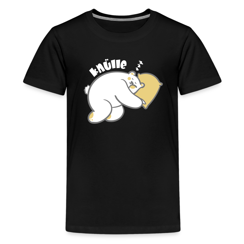 Knülle - Teenager Premium T-Shirt - Schwarz