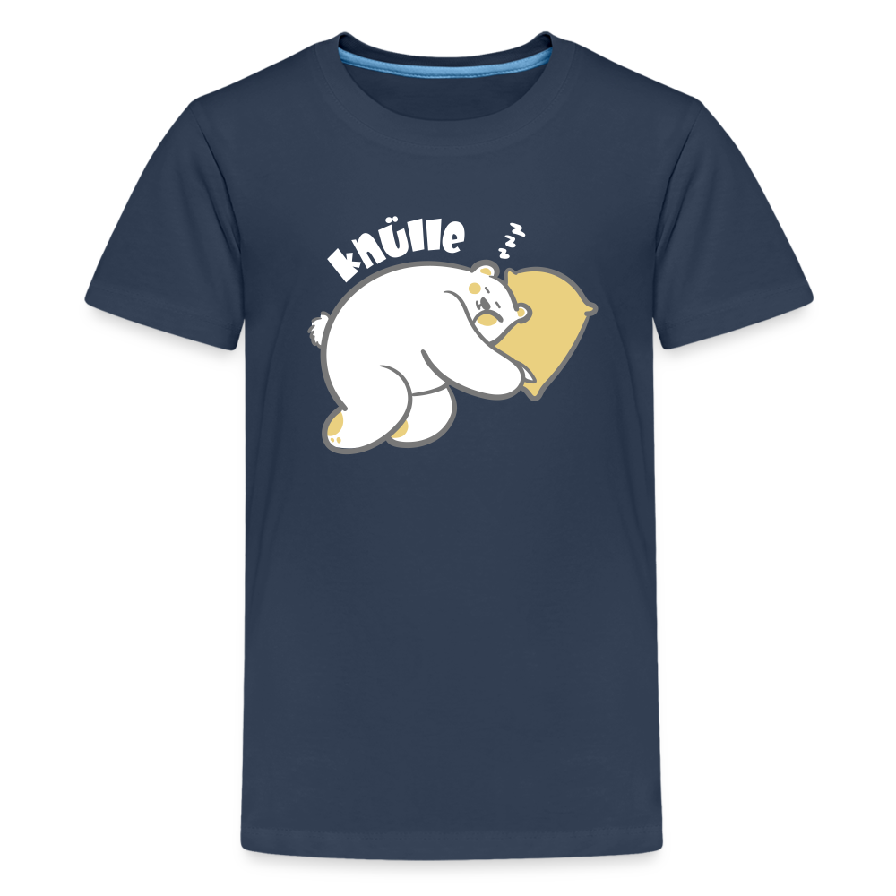 Knülle - Teenager Premium T-Shirt - Navy
