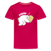 Knülle - Teenager Premium T-Shirt - dunkles Pink