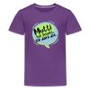 Mutti Hat Jesacht - Teenager Premium T-Shirt - Lila