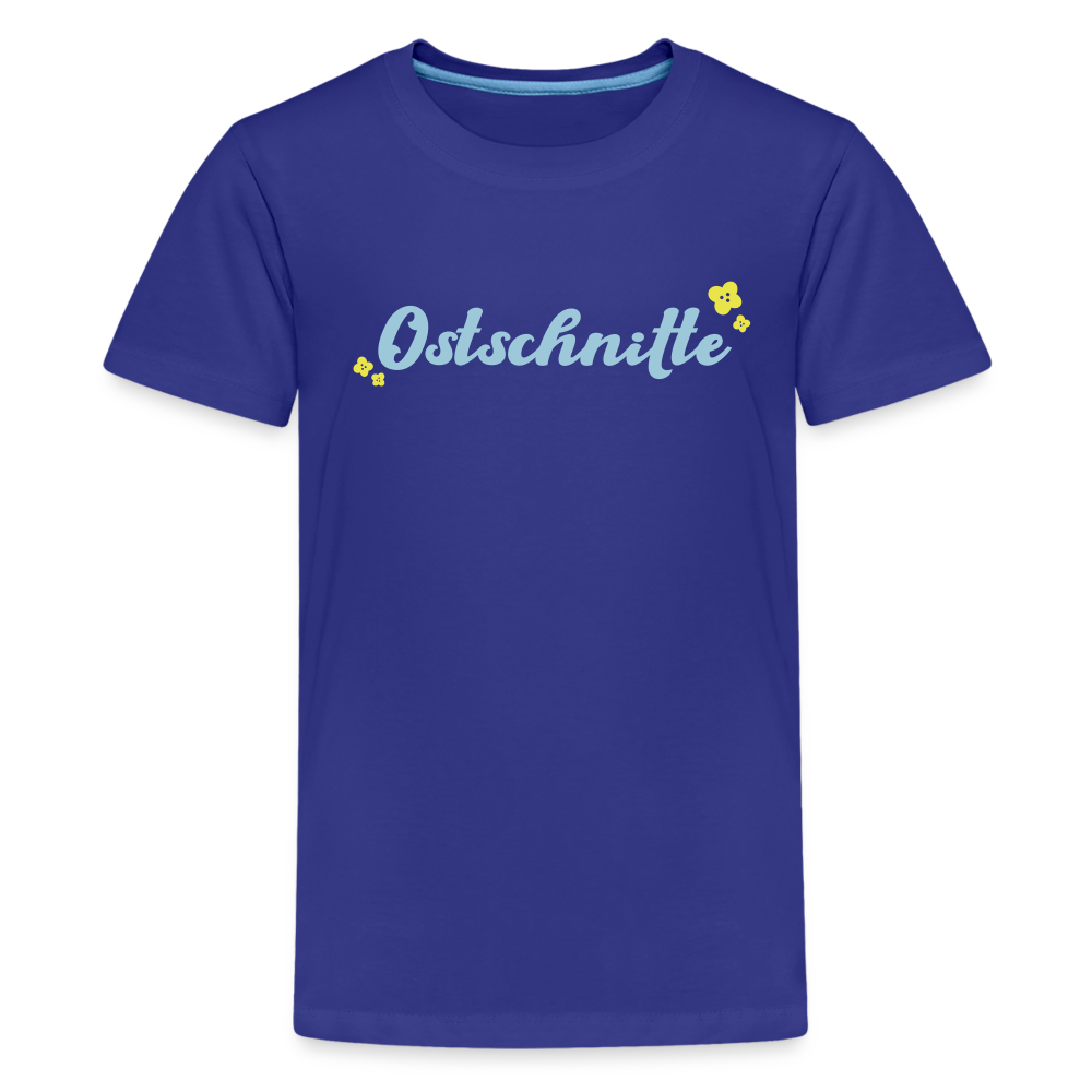 Ostschnitte - Teenager Premium T-Shirt - Königsblau