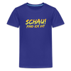 Schau! Find Ick Dit - Teenager Premium T-Shirt - Königsblau