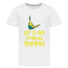 Schnurz Piepe mit Piep - Teenager Premium T-Shirt - weiß