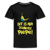 Schnurz Piepe mit Piep - Teenager Premium T-Shirt - Schwarz