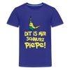 Schnurz Piepe mit Piep - Teenager Premium T-Shirt - Königsblau