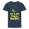 Schnurz Piepe mit Piep - Teenager Premium T-Shirt - Navy