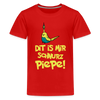 Schnurz Piepe mit Piep - Teenager Premium T-Shirt - Rot