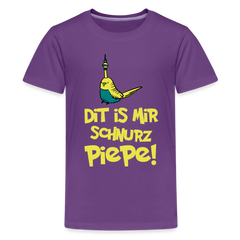 Schnurz Piepe mit Piep - Teenager Premium T-Shirt