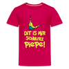 Schnurz Piepe mit Piep - Teenager Premium T-Shirt - dunkles Pink