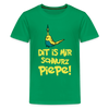 Schnurz Piepe mit Piep - Teenager Premium T-Shirt - Kelly Green