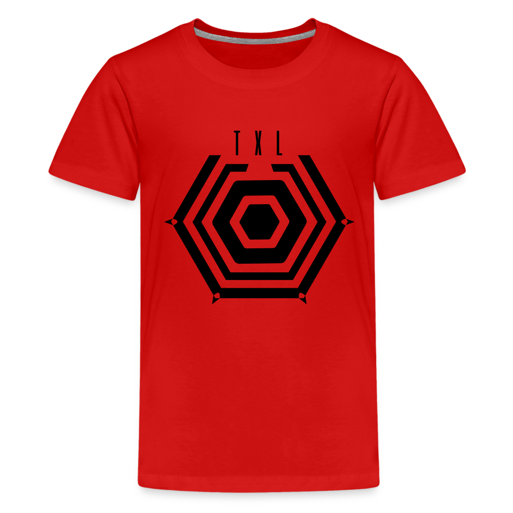 Tegel TXL Umrisse - Teenager Premium T-Shirt - Rot