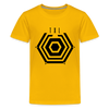 Tegel TXL Umrisse - Teenager Premium T-Shirt - Sonnengelb