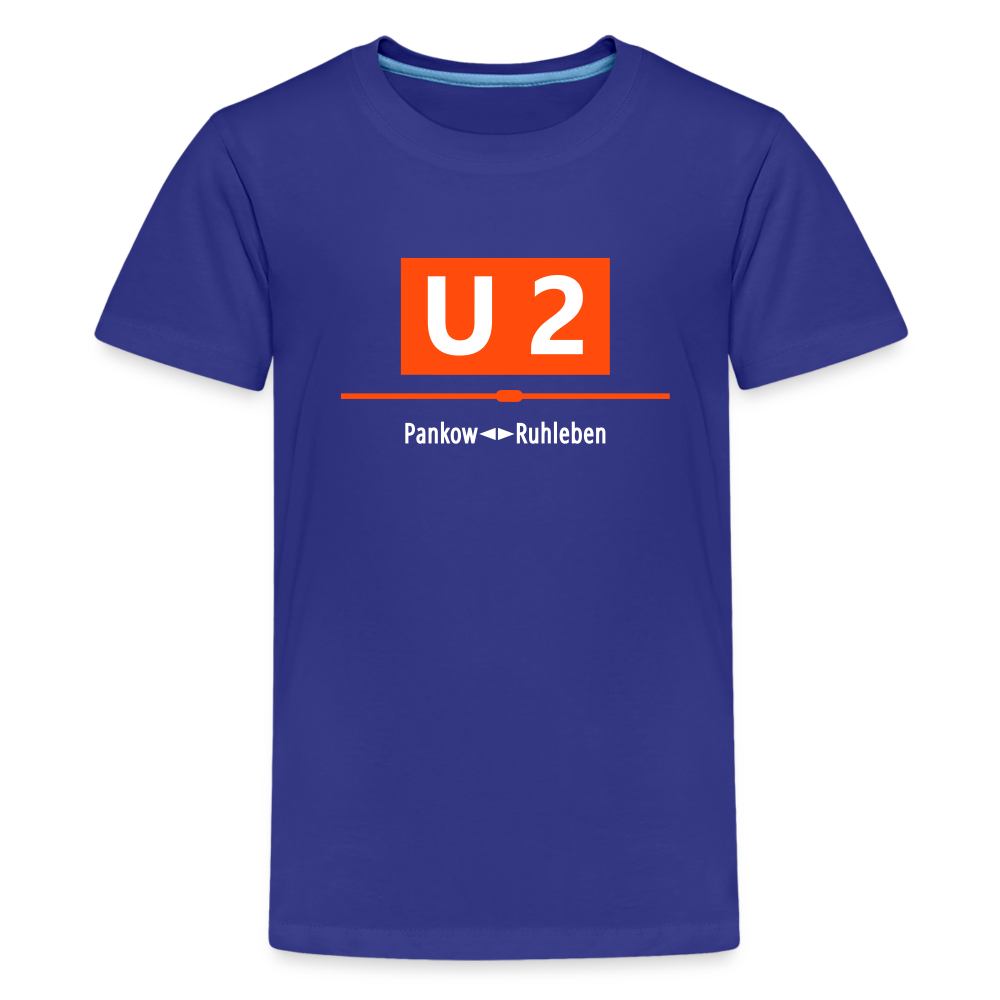 U2 Berlin - Teenager Premium T-Shirt - Königsblau