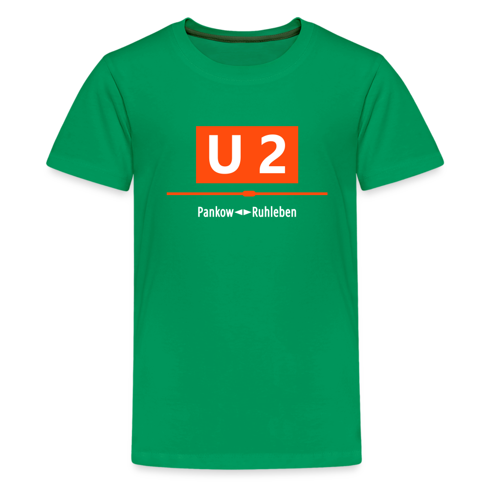 U2 Berlin - Teenager Premium T-Shirt - Kelly Green