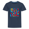 Warn Hata Tach - Teenager Premium T-Shirt - Navy