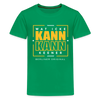 Wat Icke Kann, Kann Keener - Teenager Premium T-Shirt - Kelly Green