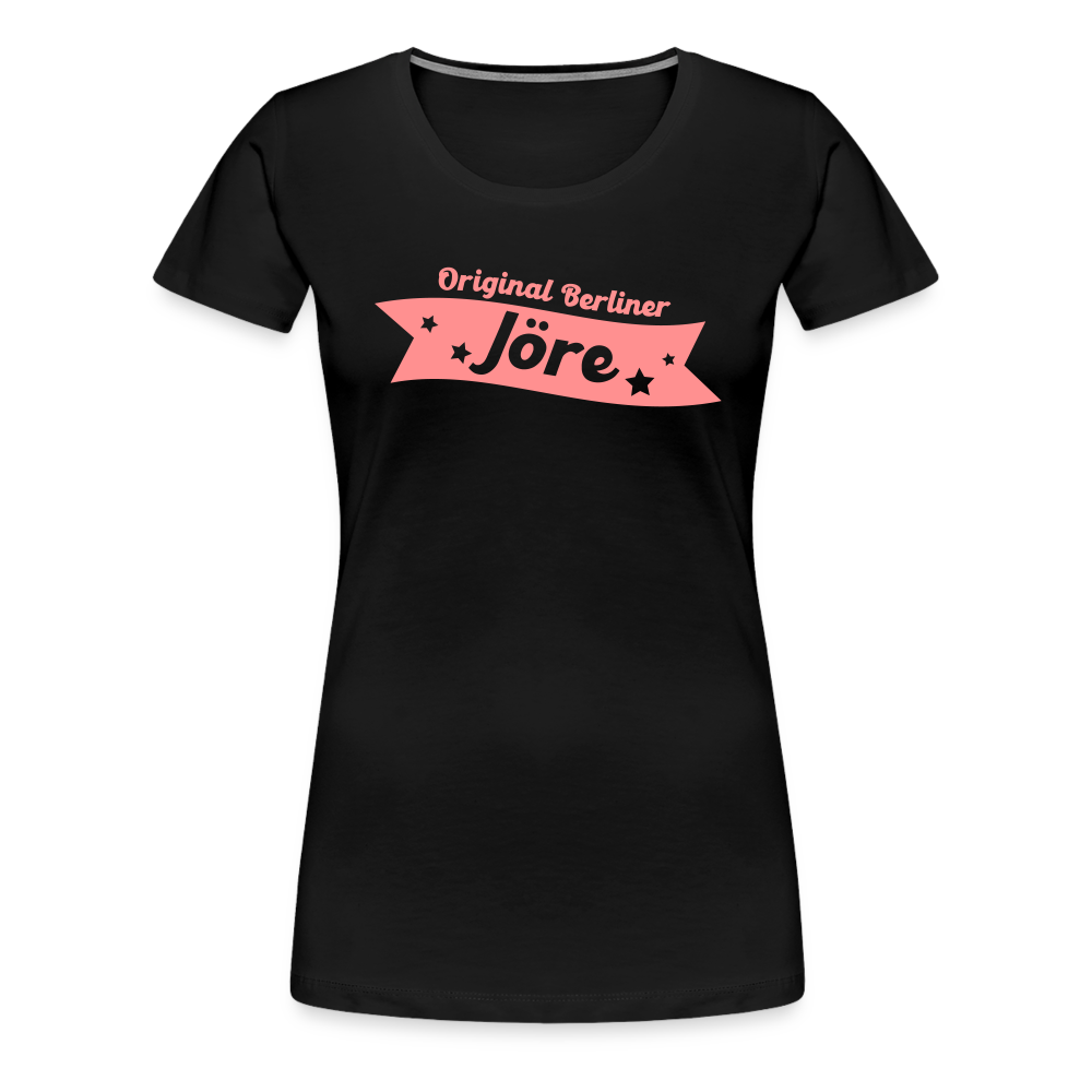 Berliner Jöre - Frauen Premium T-Shirt - Schwarz