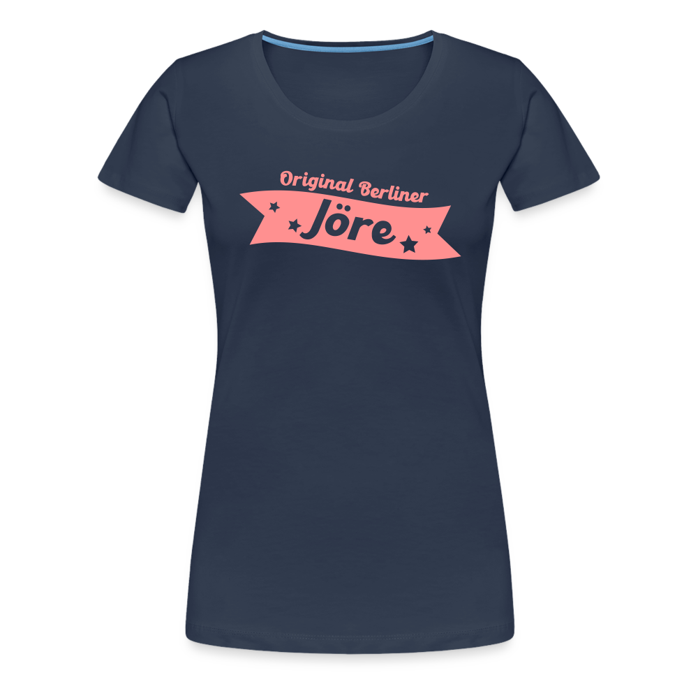 Berliner Jöre - Frauen Premium T-Shirt - Navy