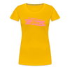 Berliner Jöre - Frauen Premium T-Shirt - Sonnengelb