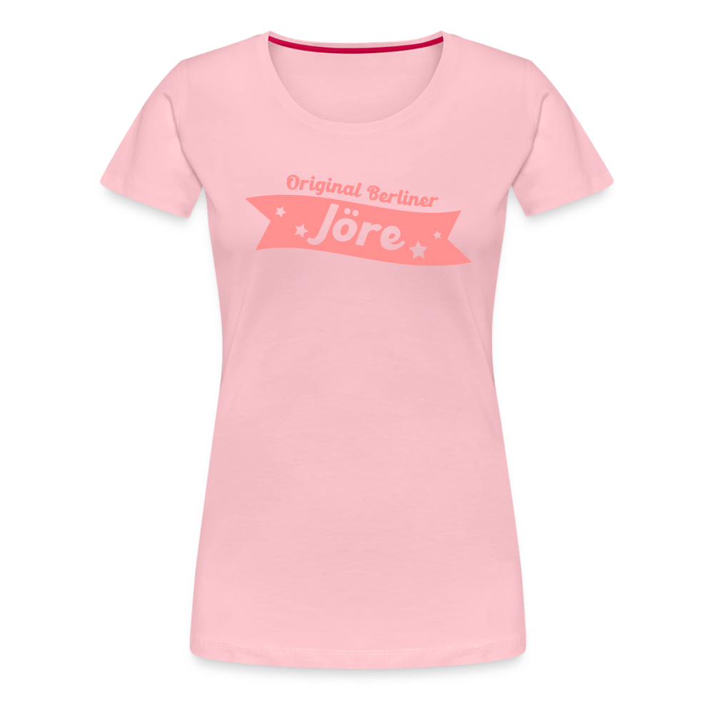 Berliner Jöre - Frauen Premium T-Shirt - Hellrosa