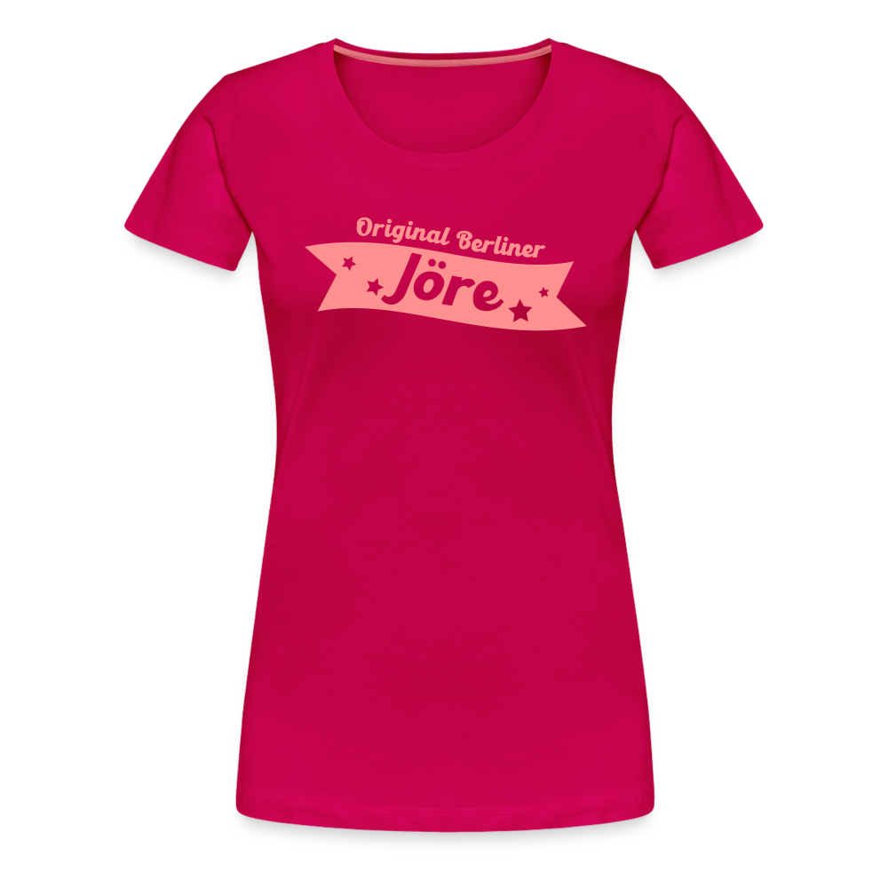 Berliner Jöre - Frauen Premium T-Shirt - dunkles Pink