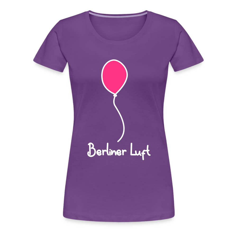 Berliner Luft - Frauen Premium T-Shirt - Lila