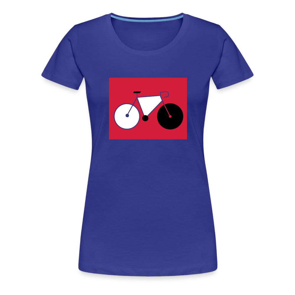Berliner Tretmühle - Frauen Premium T-Shirt - Königsblau