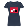 Berliner Tretmühle - Frauen Premium T-Shirt - Navy