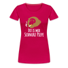 Dit is mir Schnurz Affe - Frauen Premium T-Shirt - dunkles Pink