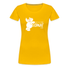 Dit is mir sowat von - Frauen Premium T-Shirt - Sonnengelb