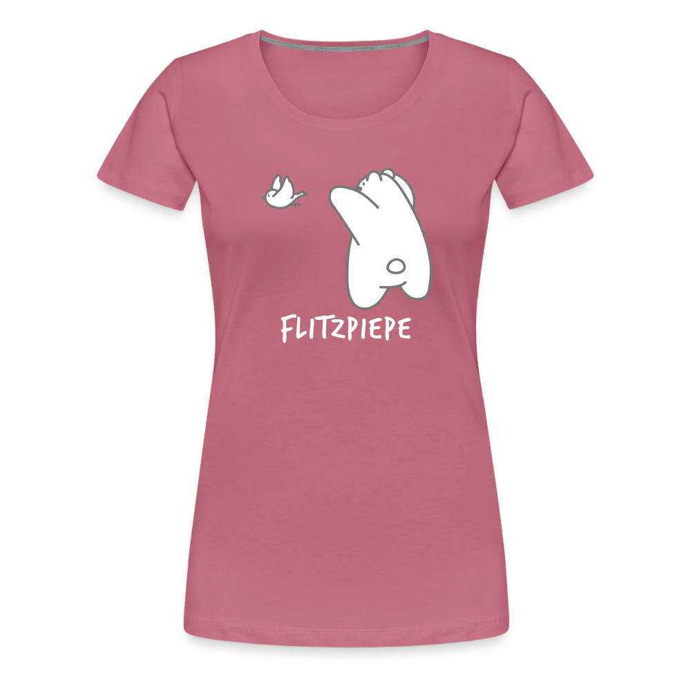Flitzpiepe - Frauen Premium T-Shirt - Malve
