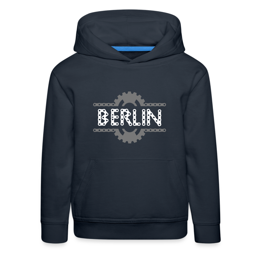 Berliner Fahrradkette - Kinder Premium Hoodie - Navy