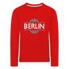 Berliner Fahrradkette - Kinder Langarmshirt - Rot