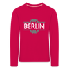 Berliner Fahrradkette - Kinder Langarmshirt - dunkles Pink