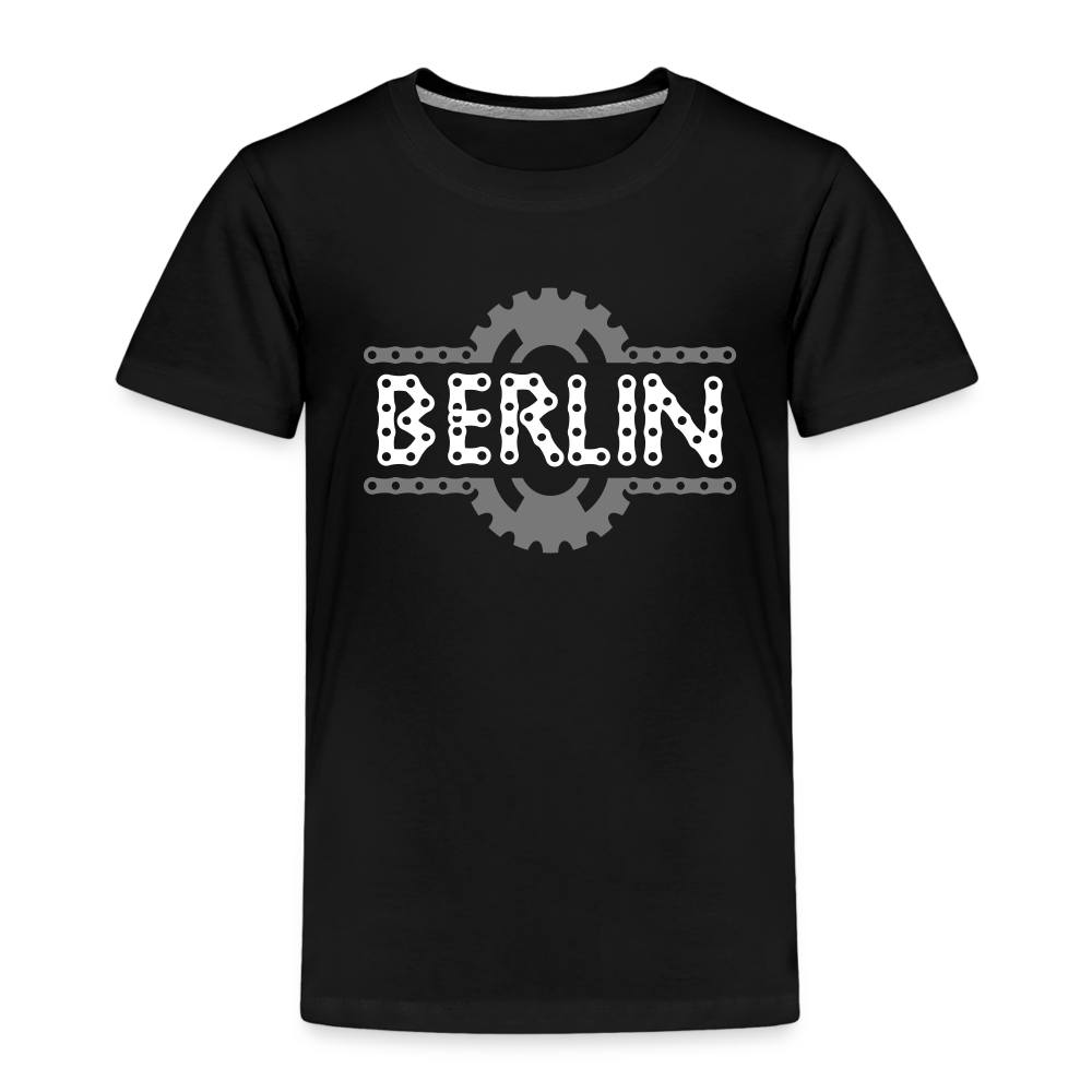 Berliner Fahrradkette - Kinder Premium T-Shirt - Schwarz