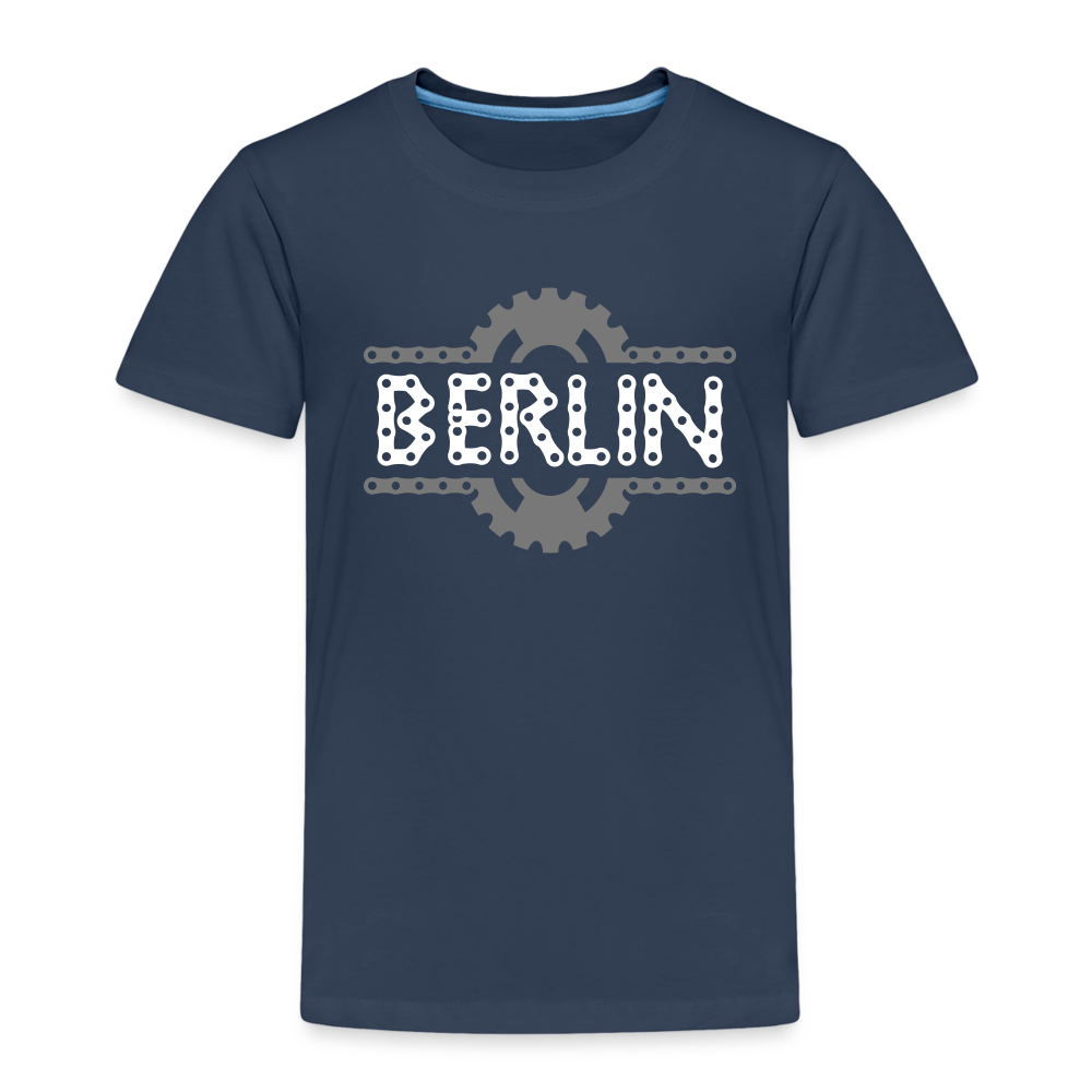Berliner Fahrradkette - Kinder Premium T-Shirt - Navy
