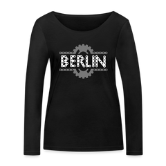 Berliner Fahrradkette - Frauen Bio Langarmshirt