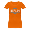 Berliner Fahrradkette - Frauen Premium T-Shirt - Orange