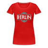 Berliner Fahrradkette - Frauen Premium T-Shirt - Rot