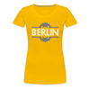 Berliner Fahrradkette - Frauen Premium T-Shirt - Sonnengelb