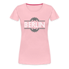 Berliner Fahrradkette - Frauen Premium T-Shirt - Hellrosa
