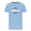 Berliner Fahrradkette - Männer Premium T-Shirt - Sky