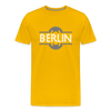 Berliner Fahrradkette - Männer Premium T-Shirt - Sonnengelb