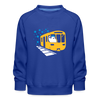 Bär in U-Bahn Kommt - Kinder Premium Sweatshirt - Royalblau