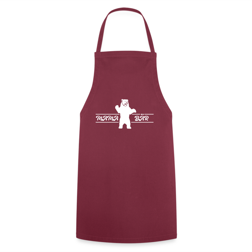 Mama Bär  - Kochschürze - Bordeaux